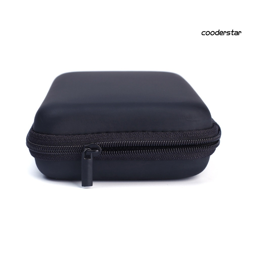 COOD-st Portable 2.5Inch Hard Disk Storage Bag Zipper Pouch USB Cable Organizer