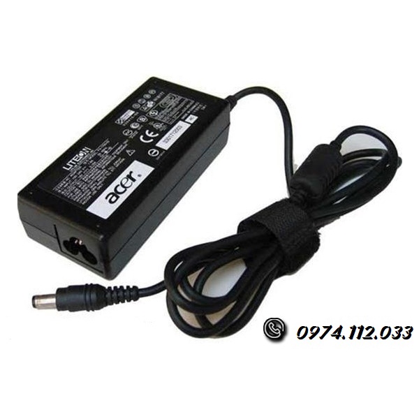 Sạc LAPTOP ACER 4736 4810T 5830 4738 4739 5810 4741 4752 E1-471 4750 19v-3.42a - Tặng kèm dây nguồn sạc