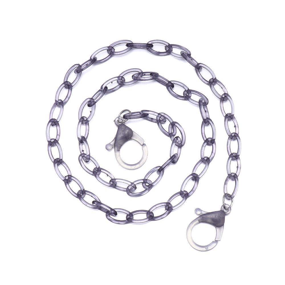 MELODG Dây Đeo Mắt Kính Trong Suốt Bằng Acrylic