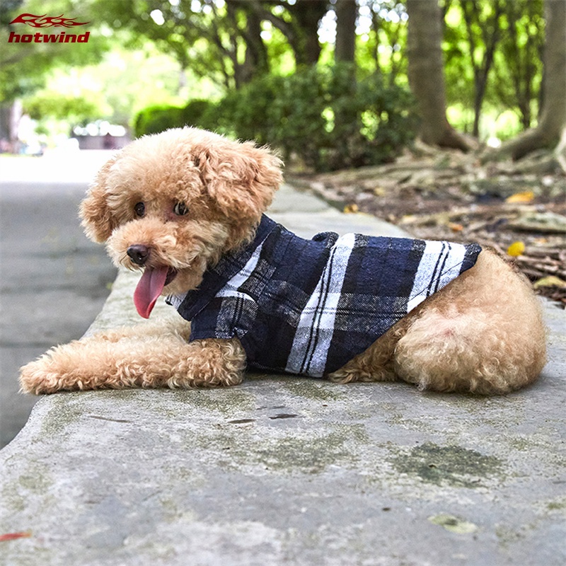 Hw Áo Thun Cotton Dễ Thương Cho Thú Cưng Size XS-XL