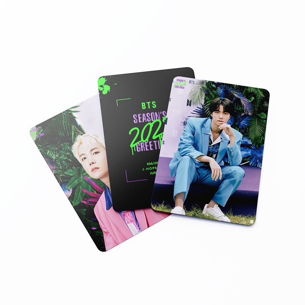 Hộp 54 tấm thẻ ảnh nhóm nhạc BTS 2022