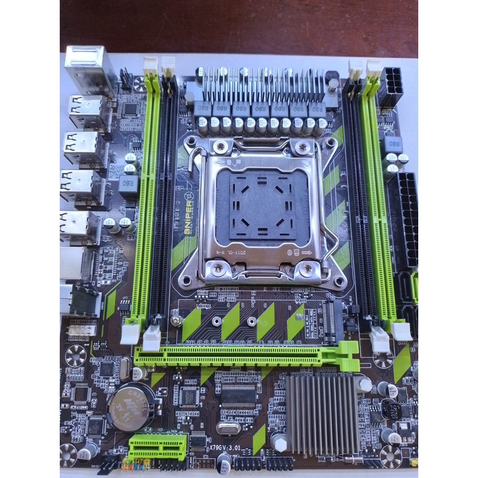 Combo main chip ram Main X79 + E5 1603/ E5 2689/ 2650v2/ E5 2670v2/ E5 2695 v2/ E5 2697v2 + 16GB ECC