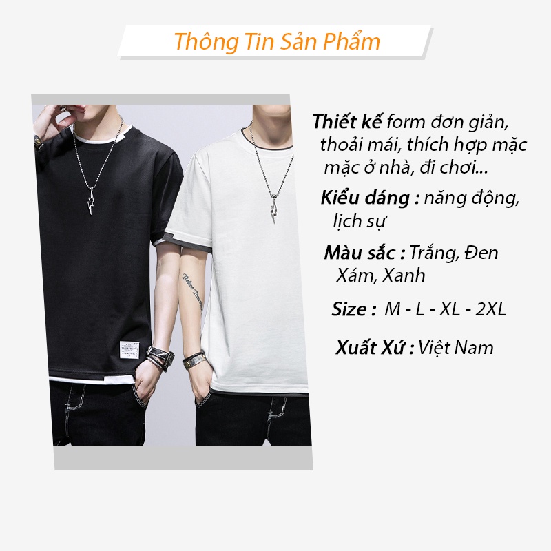 Áo thun nam Áo phông nam ngắn tay mã TT5 chất liệu co giãn mềm mịn dáng thể thao mang phong cách Hàn Quốc đẹp
