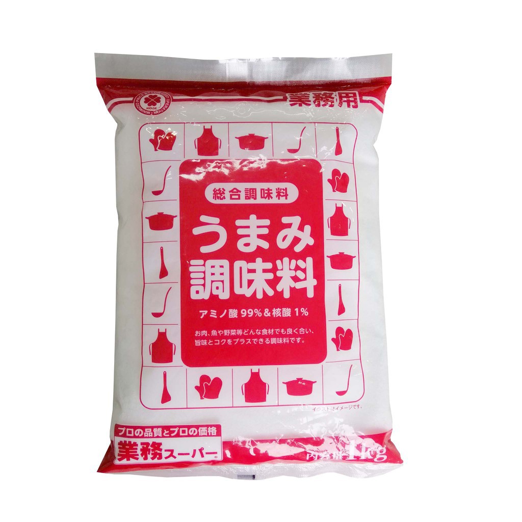 Mì chính (Bột ngọt) UMAMI Nhật Bản - Gia vị không thể thiếu trong căn bếp Việt - Gói 1Kg