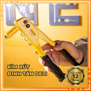 Kìm rút đinh tán 240mm deli dl2310 - kìm rút rive đinh tán tay đơn