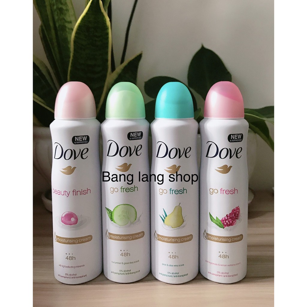 Xịt khử mùi Dove 48h 150 ml