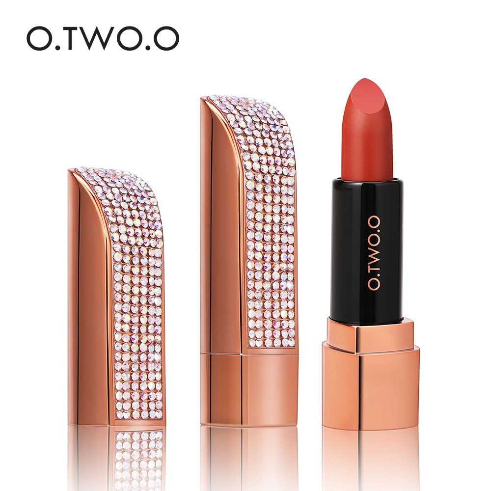 Son Lì O.TWO.O Mịn Màng Tự Nhiên Sắc Tố Cao Dưỡng Ẩm Lâu Trôi 12 Màu Tùy Chọn 22g | BigBuy360 - bigbuy360.vn