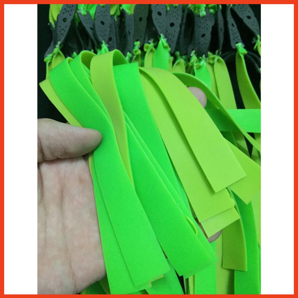 Dây chun cao su dày 1.0mm màu xanh siêu bền dành cho Ná - 1122