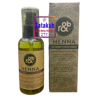Tinh dầu dưỡng tóc thảo dược R&B Henna 100ml