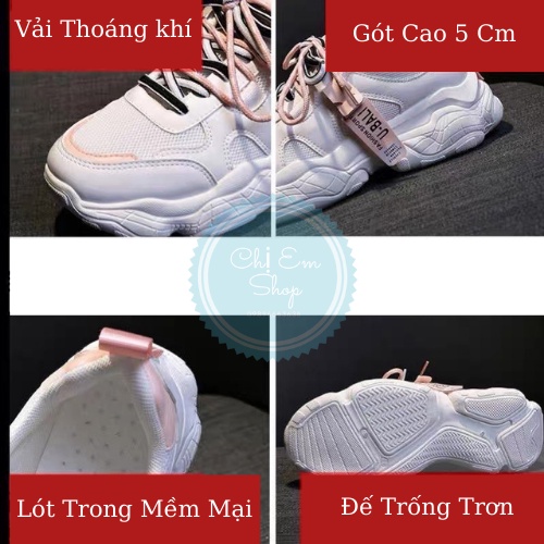 [FreeShip Giá Sập Sàn] Giày Thể Thao Nữ Sneaker Cổ Ngắn Trắng Đen Đỏ Kiểu Hàn Quốc Đi Thoải Mái Êm Chân Suốt Cả Ngày