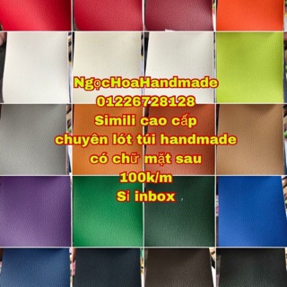 Simili cao cấp chuyên lót túi khổ 1m4