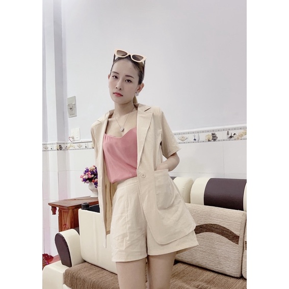  SET VEST HỒNG NUDE | BigBuy360 - bigbuy360.vn