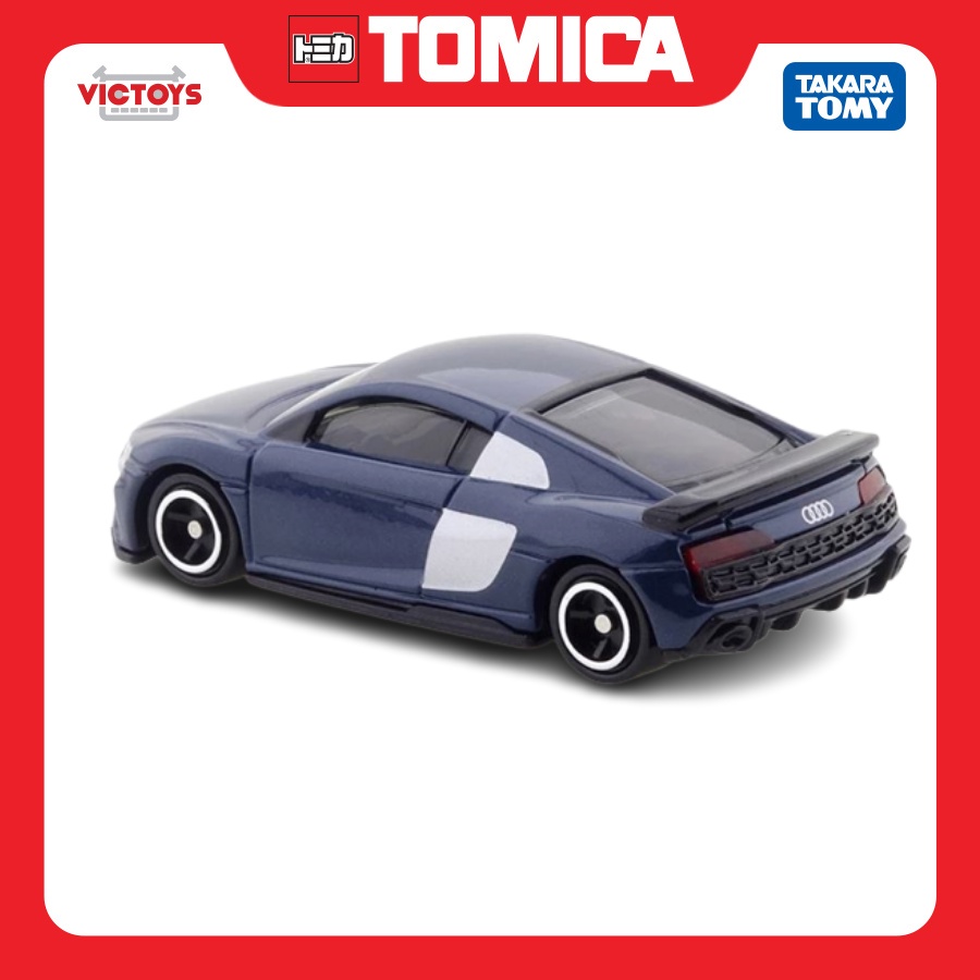 Xe mô hình Tomica No.38 Audi R8 Coupe 158660 Fullbox Chính Hãng Takara Tomy - Victoys