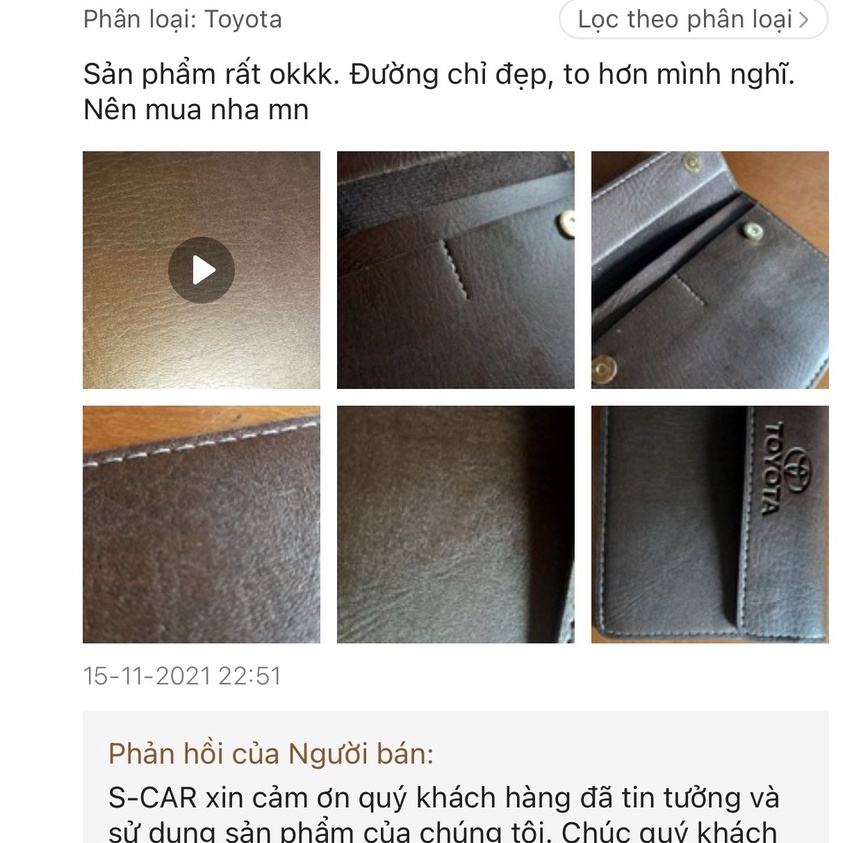 Ví da đựng đăng kiểm, giấy tờ xe ô tô – Bóp đựng giấy tờ xe ô tô logo các hãng xe
