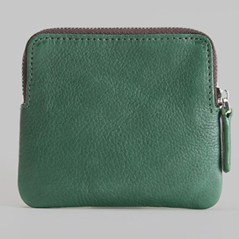 Ví Da Đựng Thẻ Mini Phong Cách Vintage Cho Nam
