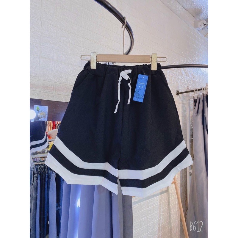 Quần V Cạp Đen - Cạp Trắng Ảnh Thật Shop Tớ Chụp- Quần Đùi Short Thể Thao Dáng Unisex Nam Nữ
