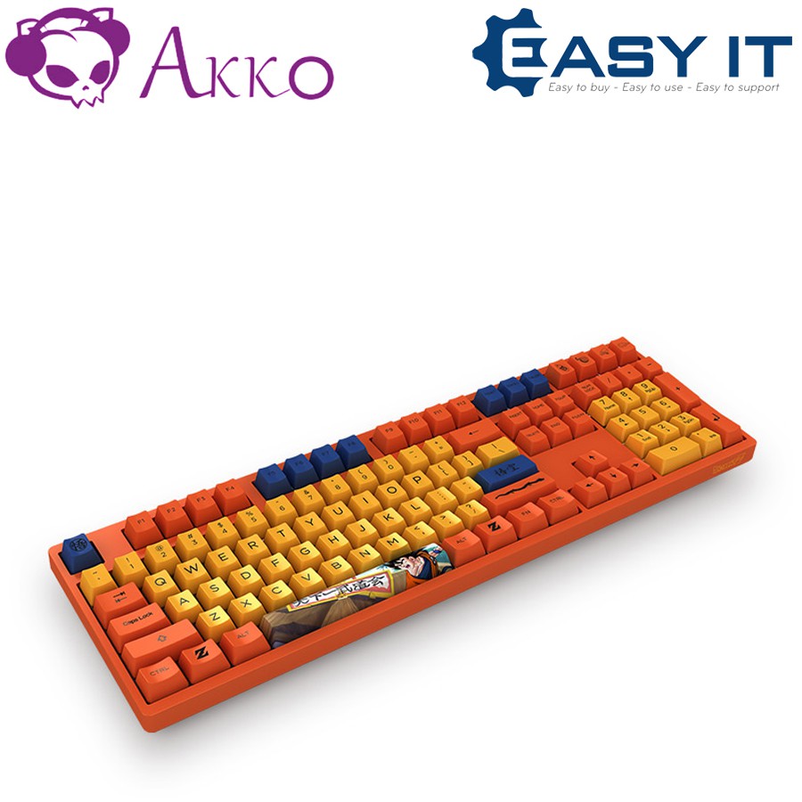 Bàn phím cơ Akko 3108 Dragon Ball Z - Goku Edition
