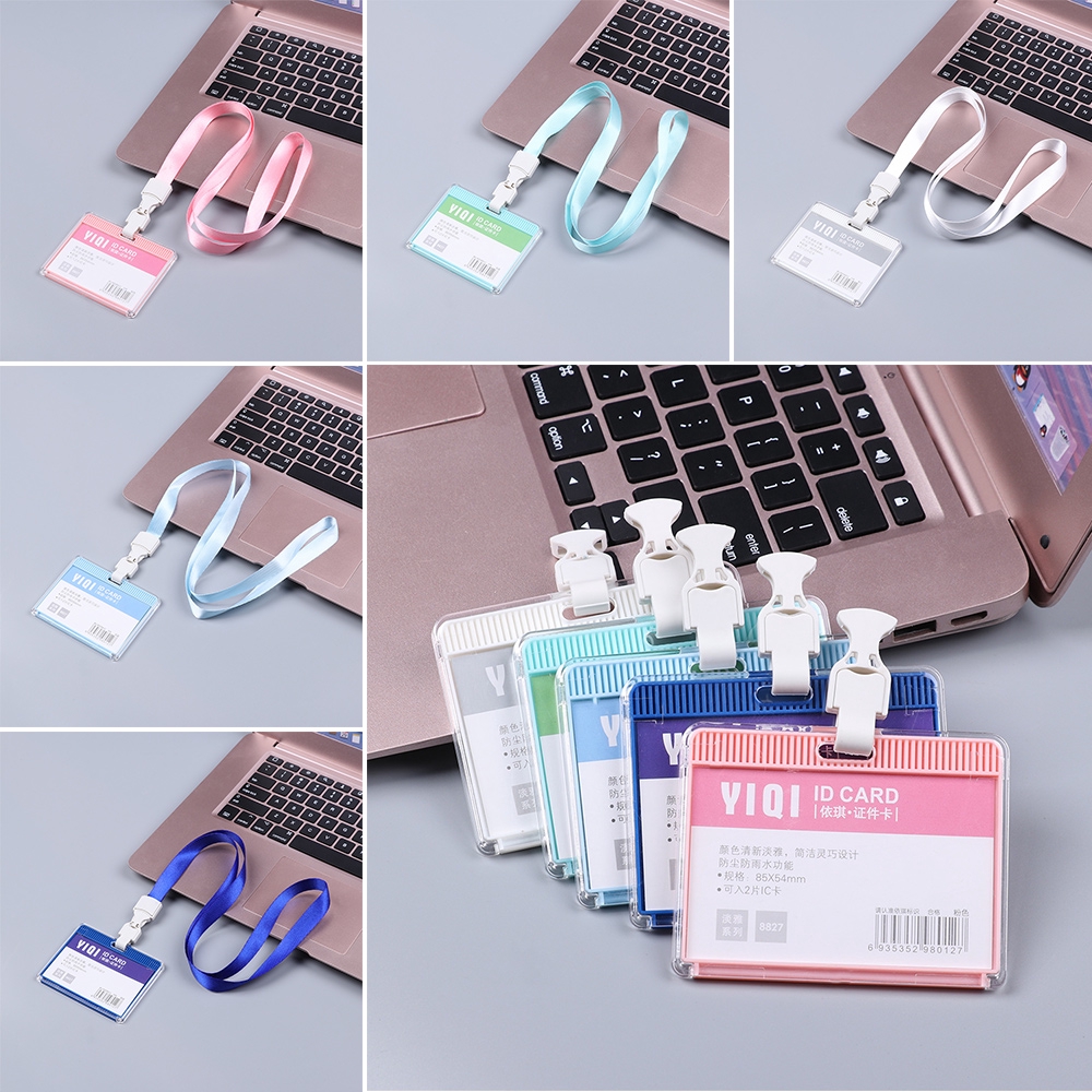 UUMIR Bao đựng thẻ nhân viên / sinh viên bằng nhựa chống nước