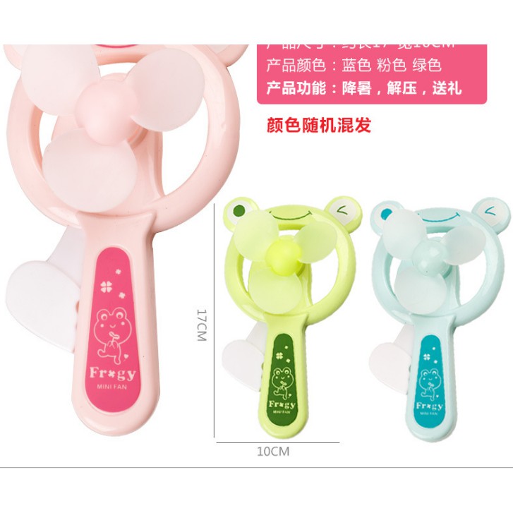 Quạt Bóp Cầm Tay Mini Hình Dễ Thương