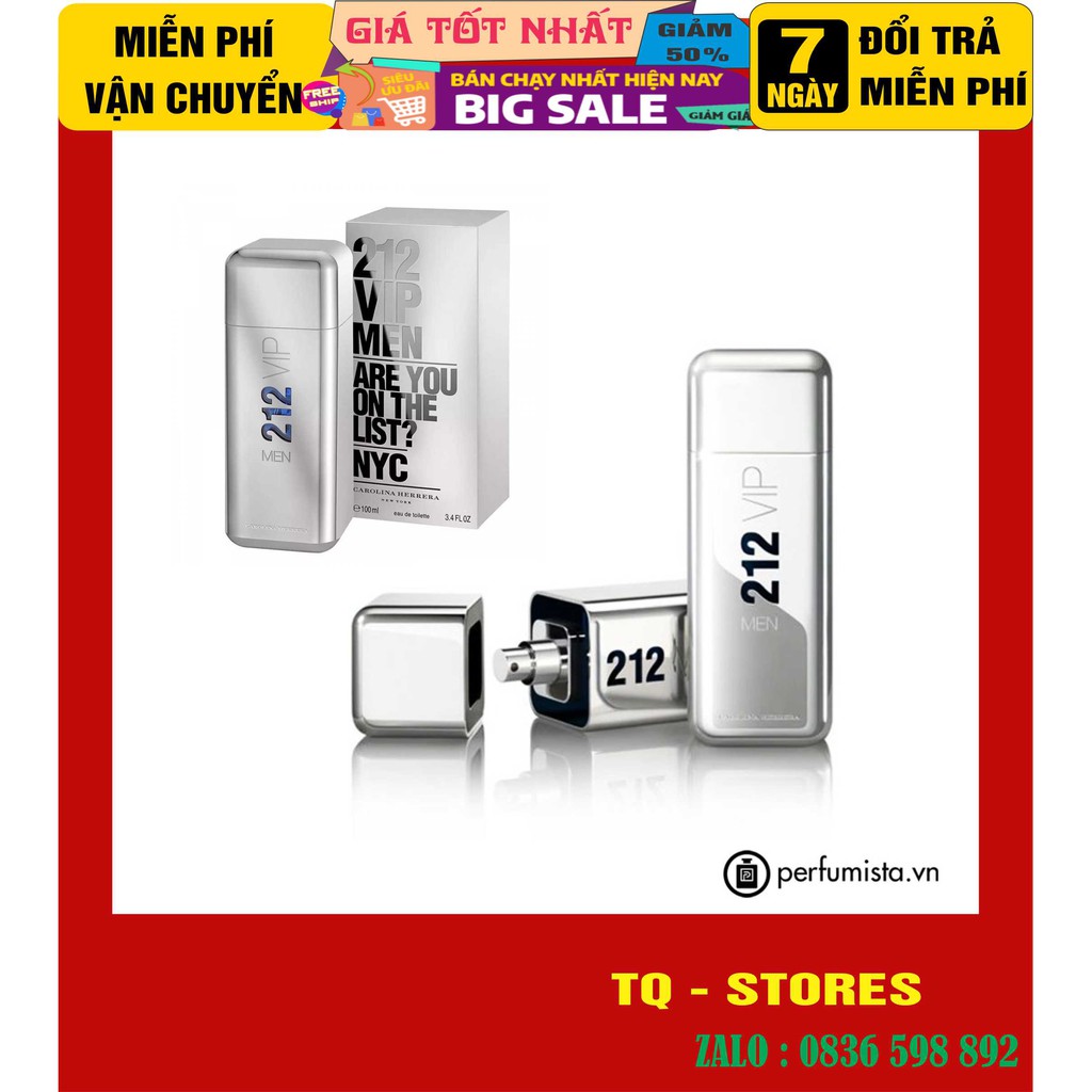 Nước Hoa Nam 212 Vip Men N>Y>C 100ml