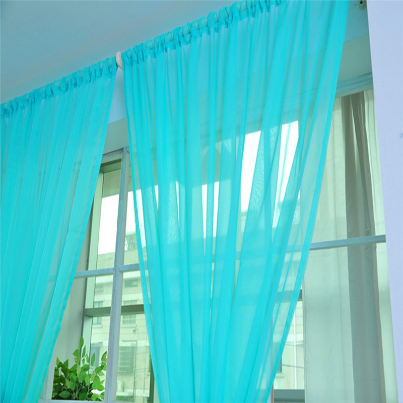 Rèm cửa vải voan trang trí gia đình