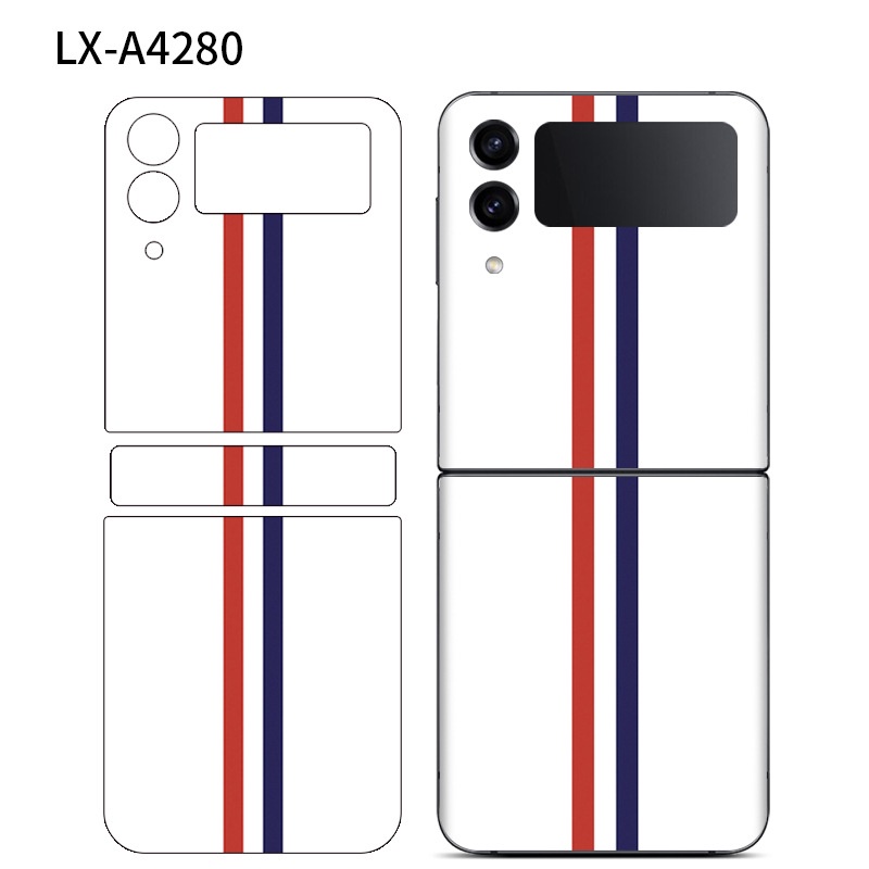 Phim Dán Bảo Vệ Chống Trầy Xước Nhiều Màu Sắc Cho Samsung Galaxy Z Flip 4 5G Back + Bản Lề Z Flip4