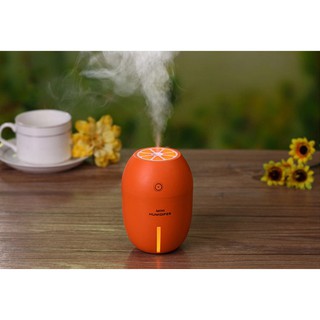 Máy phun Sương xông tinh dầu kiêm đèn ngủ Lemon Humidifier Quả Chanh