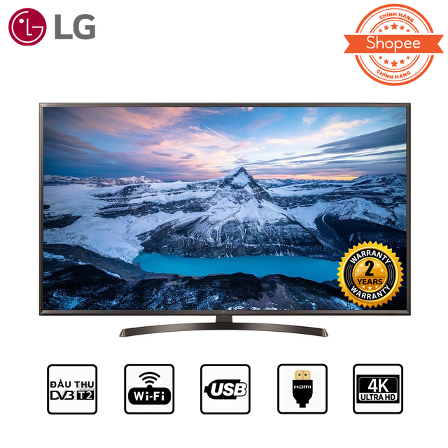 Smart Tivi LG 43 inch 4K UHD 43UK6340PTF (Có Magic Remote)