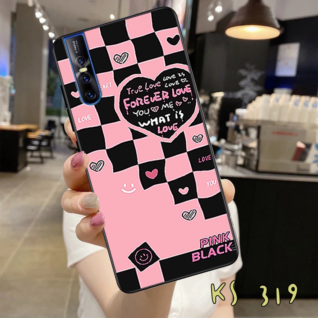 Ốp lưng Vivo V15 - Vivo V15 Pro - Vivo V17 - Vivo V17 Pro - Ốp in hình họa tiết caro bền, đẹp