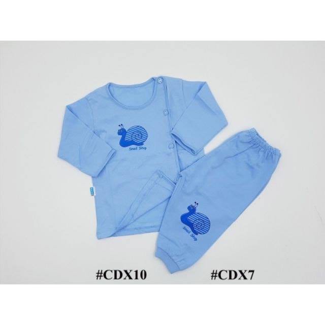 Bộ sơ sinh Thái Hà Thịnh cotton cho bé sơ sinh 3-7kg