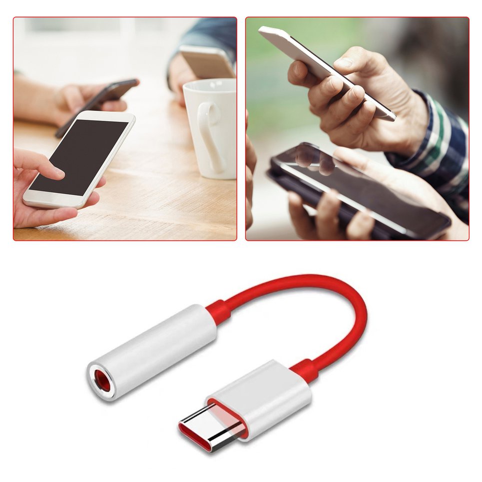 Type C To 3.5mm Audio Headphone Cable Adapter For Oneplus Converter Cable