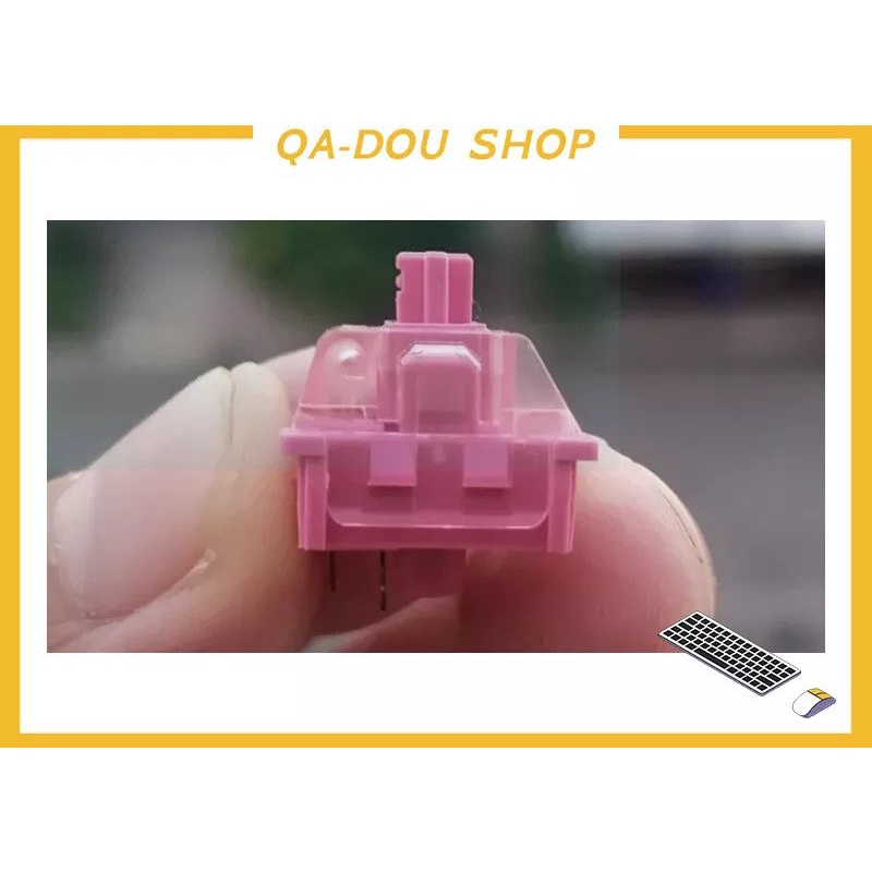 Switch Akko CS Rose Red đã lube cho bàn phím cơ