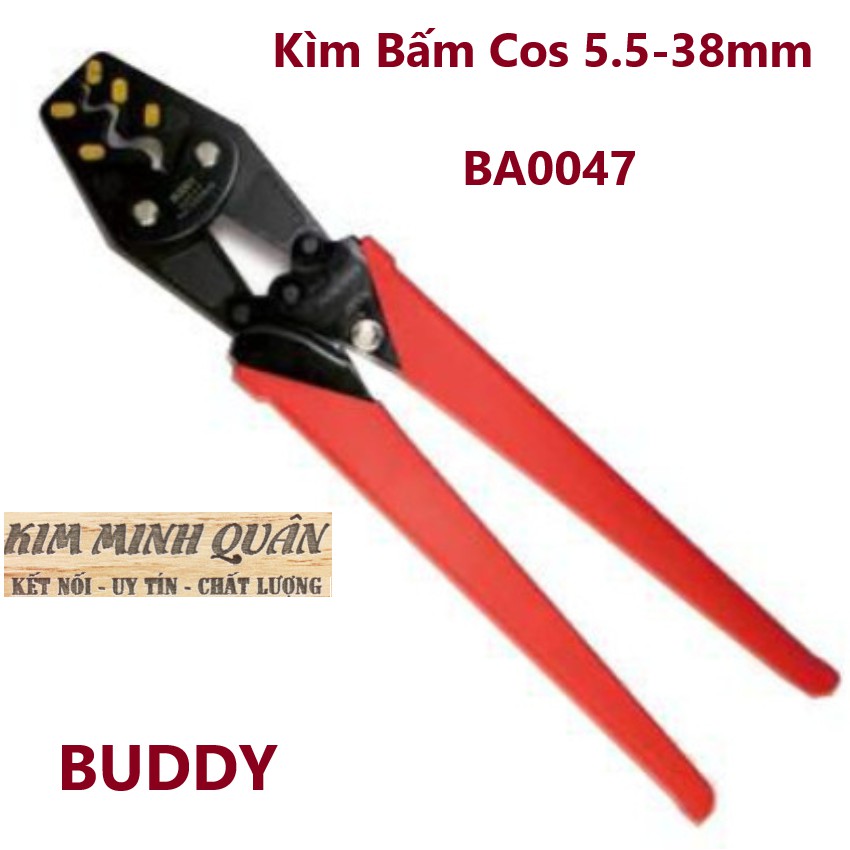 Kìm Bấm Đầu Cos Cao Cấp 5,5~38mm² BA0047 BUDDY