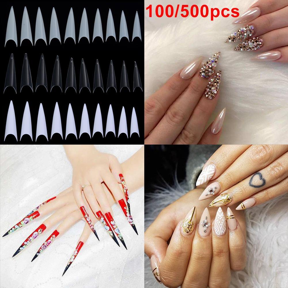 Móng Tay Giả 3 Màu Heceh UV Gel Acrylic Làm Đẹp