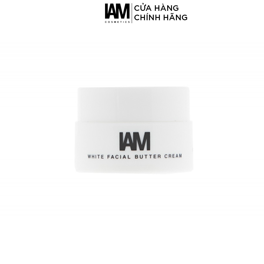 Kem Bơ Dưỡng Trắng & Sáng Da - IAM White Facial Butter Cream - 3G