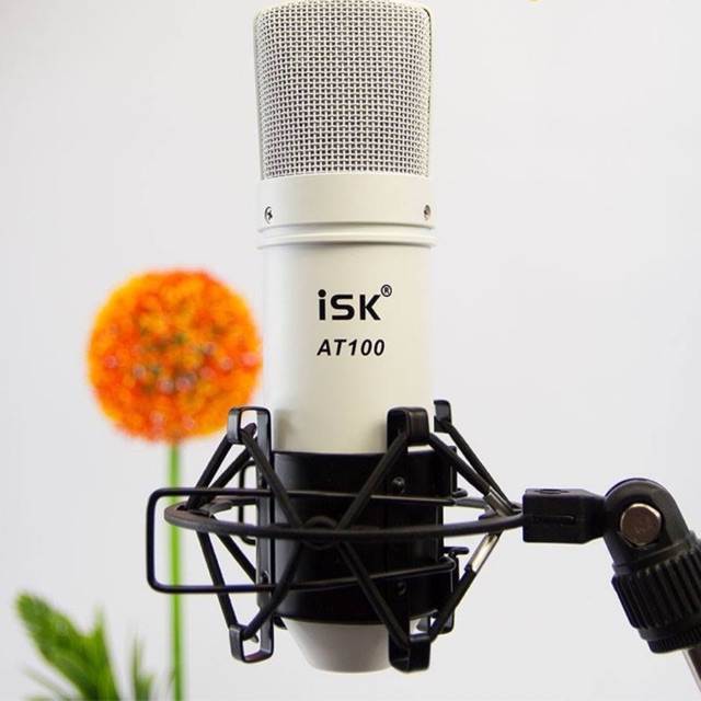 Mic ISK AT 100 Xịn loại 1 Hoa Vinh hát cực chất Bảo hành 6 tháng