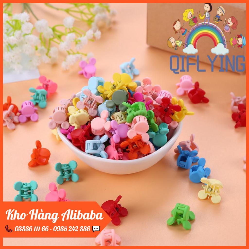 SET 10 Kẹp Tóc Mini MIX Màu Cho Bé #KT1001