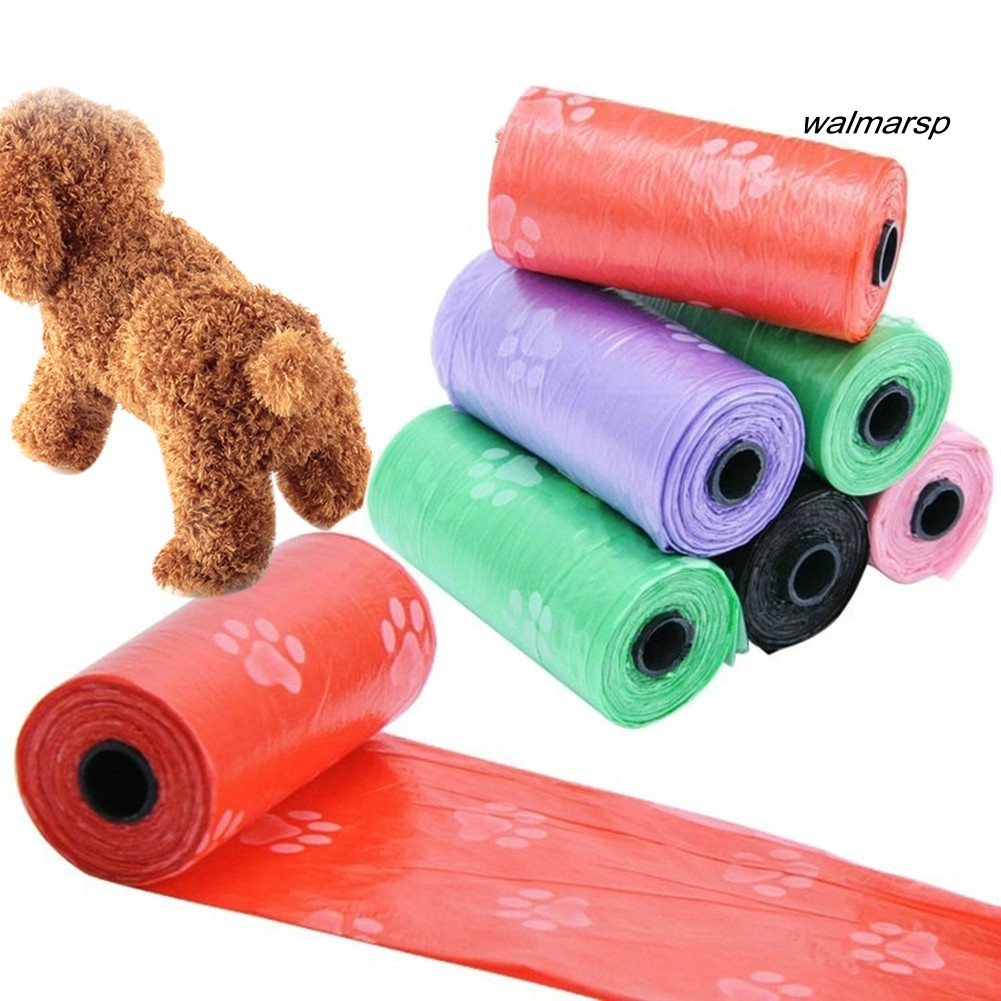 Set 2 cuộn gồm 30 túi đựng chất thải cho thú cưng tiện dụng