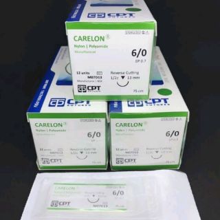 1 tép chỉ nhấn mí mắt ( 7/0 - 6/0 nylon)