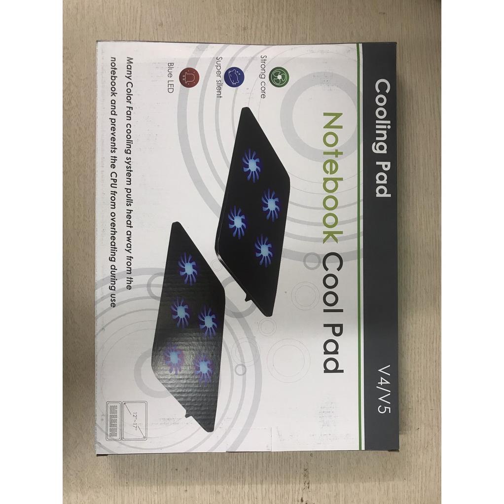 Đế Tản Nhiệt - Đế tản nhiệt laptop N99 2 quạt, fan laptop n99 làm mát cực nhanh.bảo hành 3 tháng - Home.mall