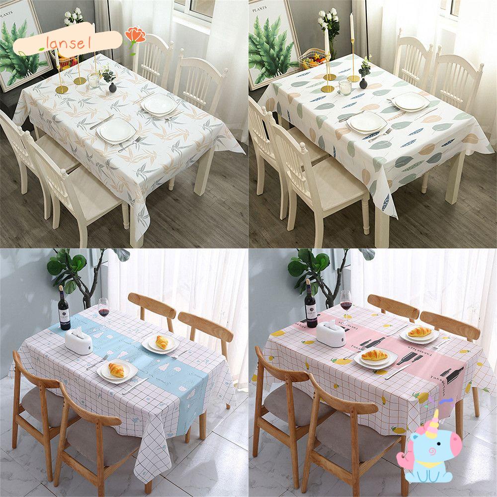 Tấm Trải Bàn Ăn Bằng Nhựa PVC Chống Nước Tiện Dụng