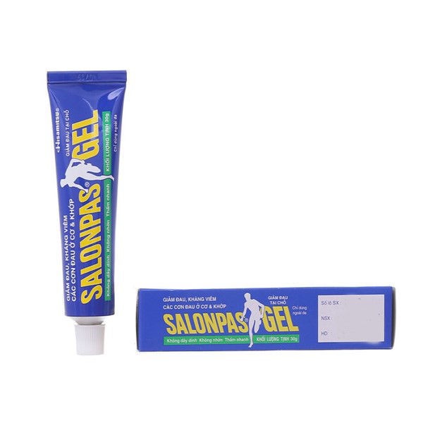 Salonpas Gel HISAMITSU [Tuýp 30gr] - Gel Giảm đau cơ, khớp