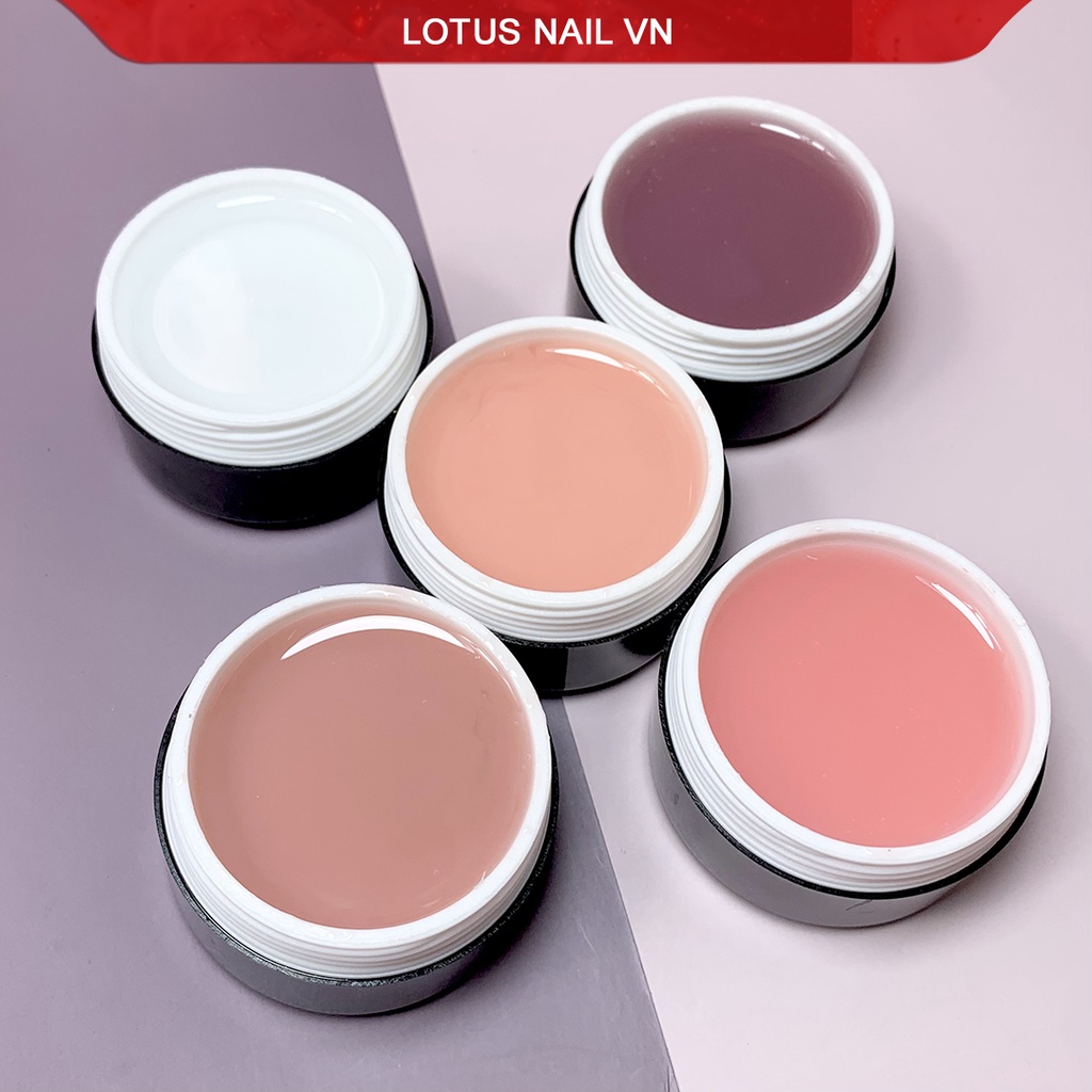 Gel đắp móng Lotus không nóng, dễ vào phom nhiều màu lựa chọn