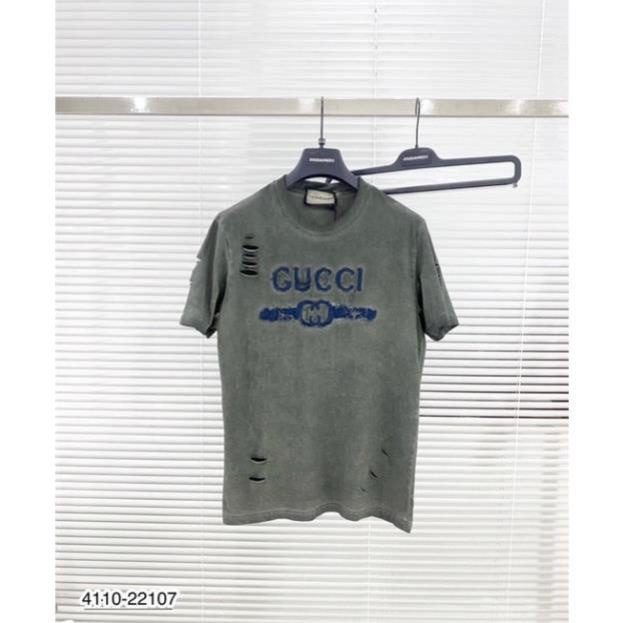 Áo Phông Nam Chữ Thêu Chất Cotton Cao Cấp - Áo Chữ Thêu Nam Nữ