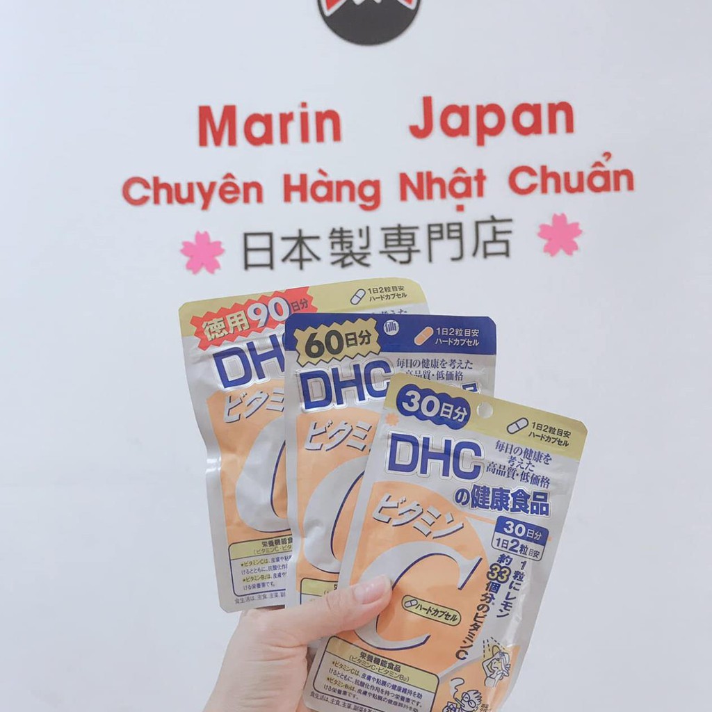 [Thanh Lý] Viên uống DHC bổ sung Vitamin C 30,90 ngày