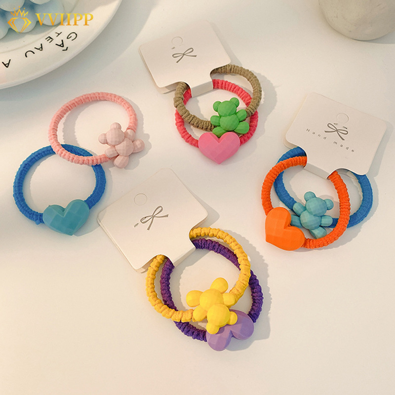 Set 2 Dây Buộc Tóc Xinh Xắn Dành Cho Nữ