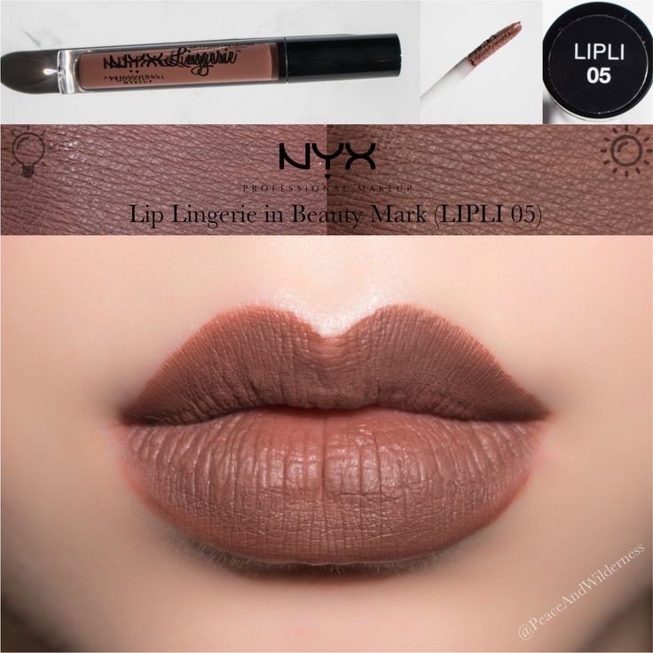 Son kem lì NYX chính hãng Lingerie Liquid Matte Lipstick LIPLI03 Lace Detail