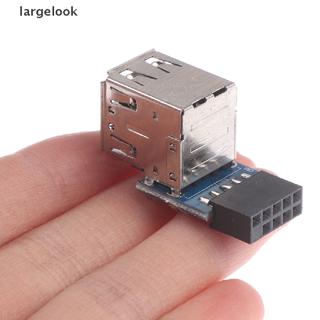 Bo mạch chủ chuyển đổi 9-chân sang 2 cổng lỗ cắm Usb 2.0 A