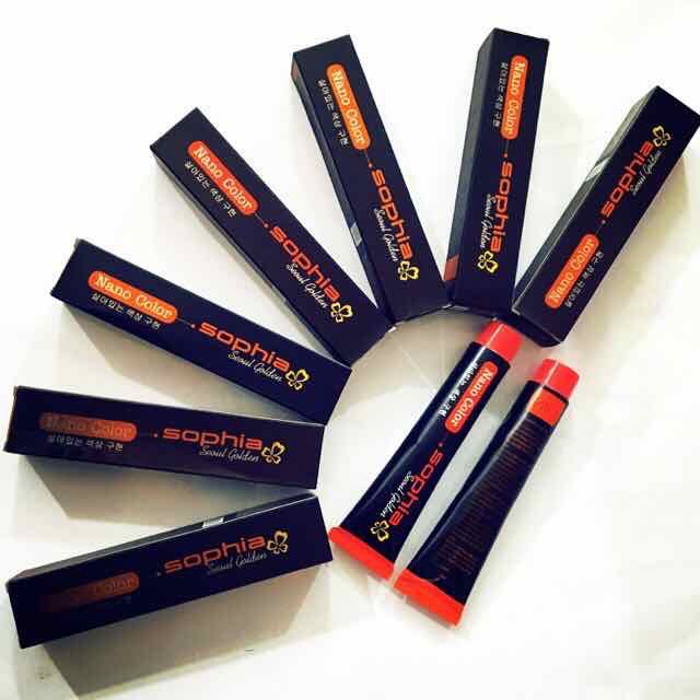 Kem nhuộm tóc thời trang Sophia Nano 100ml