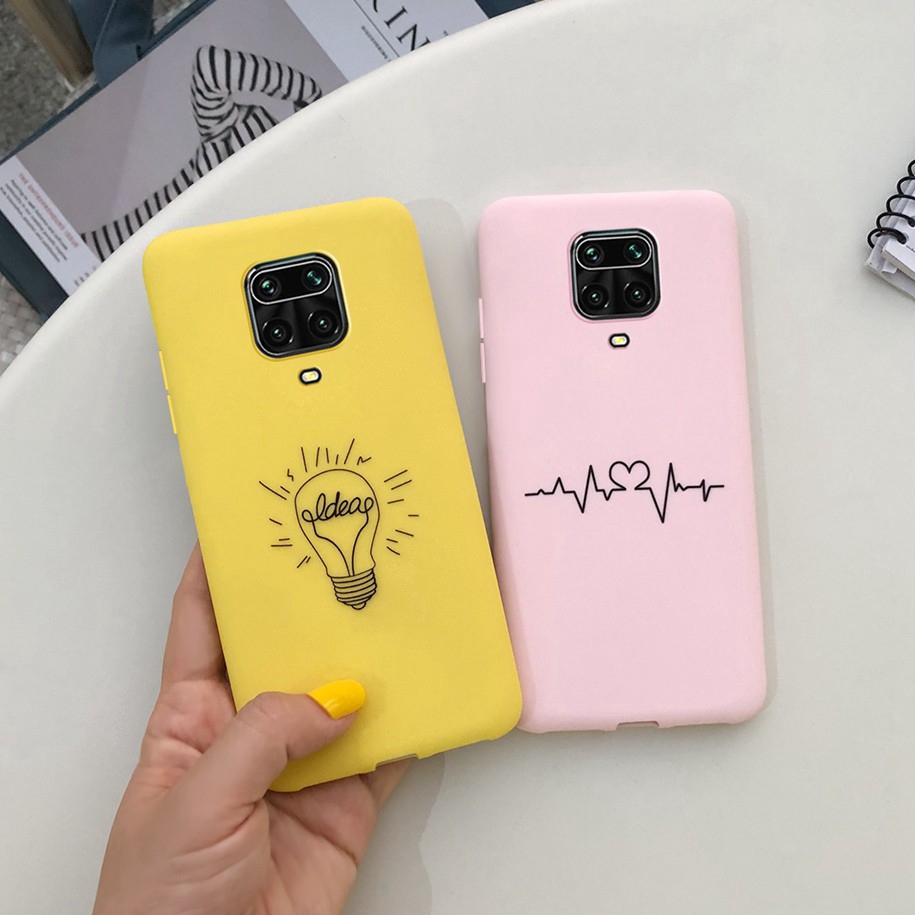 Xiaomi Redmi Note 9 Note 9S Phone Case Fashion Painted Shockproof Casing Soft Silicone Cover Redmi Note9 S 9s Cases